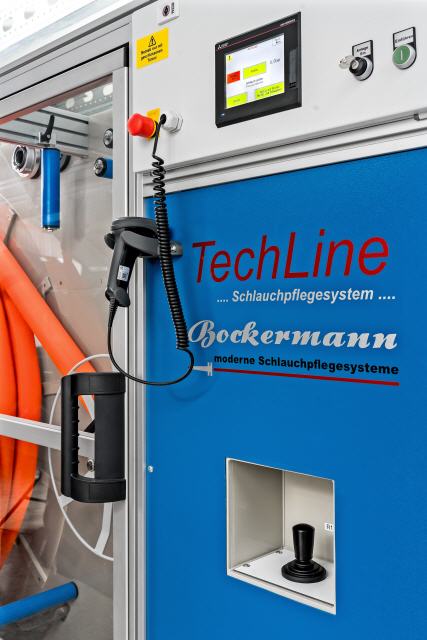 Techline Schlauch einlagig wickeln